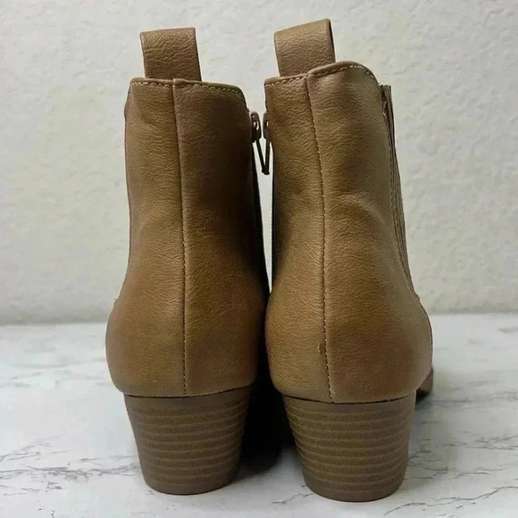 SUN + STONE GRANGERR STRETCH WESTERN ANKLE BOOTS Size 7M - Picture 9 of 14